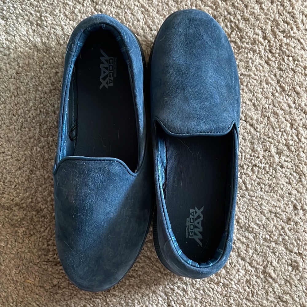 SKECHERS Go Step Lite Indulge 14718 Navy Blue Suede